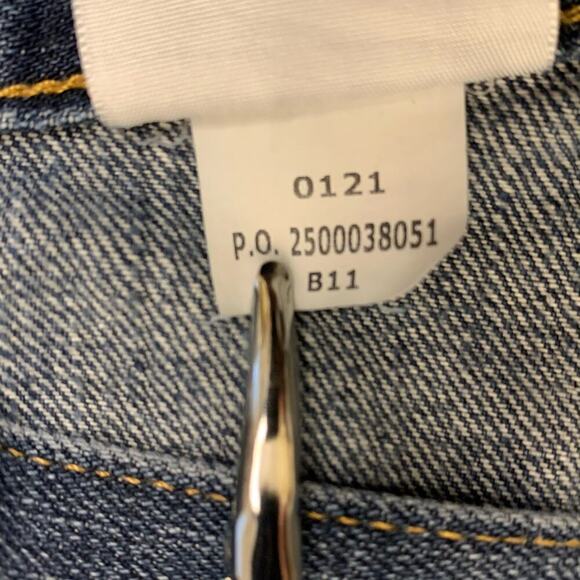 Carhartt Mens Medium Wash Straight Leg Relaxed Fit Jeans - Size 42 X 32 - Picture 7 of 8